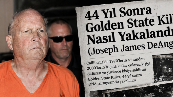 44 Yıl Sonra Golden State Killer Nasıl Yakalandı (Joseph James DeAngelo)